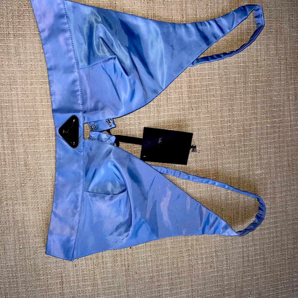 Powder Blue Prada Bralette